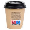 vidaXL Coffee Paper Cups with Lids 200 ml 500 pcs Brown