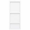 vidaXL Shower Niche with 3 Compartments High Gloss White 41x99x9 cm