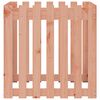 vidaXL Garden Planter with Fence Design 70x70x70 cm Solid Wood Douglas