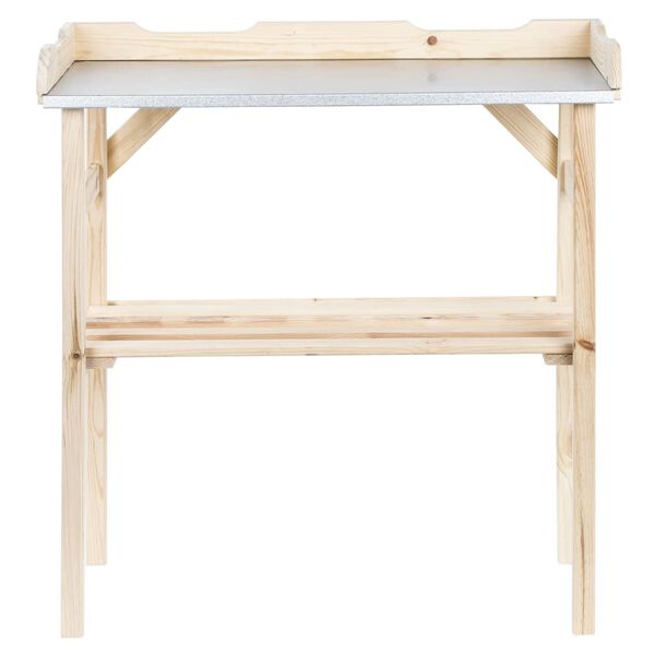 HI Wooden Planting Table 82x38x78 cm