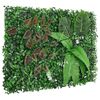 &nbsp;vidaXL Artificial Plant Fence&nbsp;24 pcs Green 40x60 cm