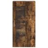 vidaXL Wall-mounted Cabinet with Shelf Smoked oak 55 x 29 x 100 cm