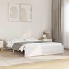 vidaXL Bed Frame without Mattress White Solid Wood 160x200 cm