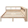 vidaXL Bookcase Bed without Mattress 140x190 cm Solid Wood Pine