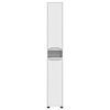 vidaXL Bathroom Cabinet White 30.5 x 30 x 195 cm Engineered Wood
