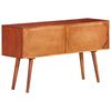vidaXL Sideboard 110x30x59 cm Solid Wood Mango
