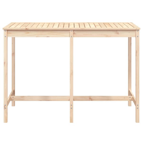 vidaXL Garden Table 159.5x82.5x110 cm Solid Wood Pine