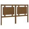 vidaXL Bed Headboard Honey Brown 155.5x4x100 cm Solid Pine Wood
