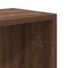 vidaXL Bookcase Brown Oak 31x24x52 cm Engineered Wood