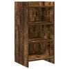 vidaXL Sideboard Smoked Oak 40 x 36 x 80 cm Engineered Wood