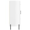 vidaXL Sideboard High Gloss White 69.5x34x90 cm Engineered Wood