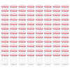 vidaXL Glass Jam Jars with White and Red Lid 96 pcs 400 ml