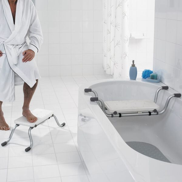 RIDDER Bathtub Seat/Footstool Eco White A0042001