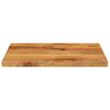 vidaXL Table Top 60x50x3.8 cm Rectangular Solid Wood Mango