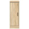 vidaXL Garage Storage Cabinet Sonoma Oak 30x51x85 cm Solid Wood Pine