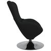vidaXL Egg Chair Black 63 x 73 x 90 cm Fabric