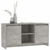 vidaXL TV Cabinet Concrete Grey 102x37.5x52.5 cm Engineered Wood