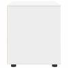 vidaXL Storage Cabinet White 60 x 48 x 57 cm Engineered Wood