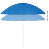 vidaXL Hawaii Beach Parasol Blue 300 cm