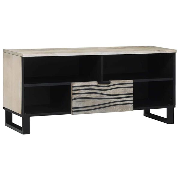 vidaXL TV Units with Drawer White 105 x 33 x 46 cm Engineered wood