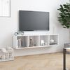 vidaXL Book Cabinet/TV Cabinet White 143x30x36 cm