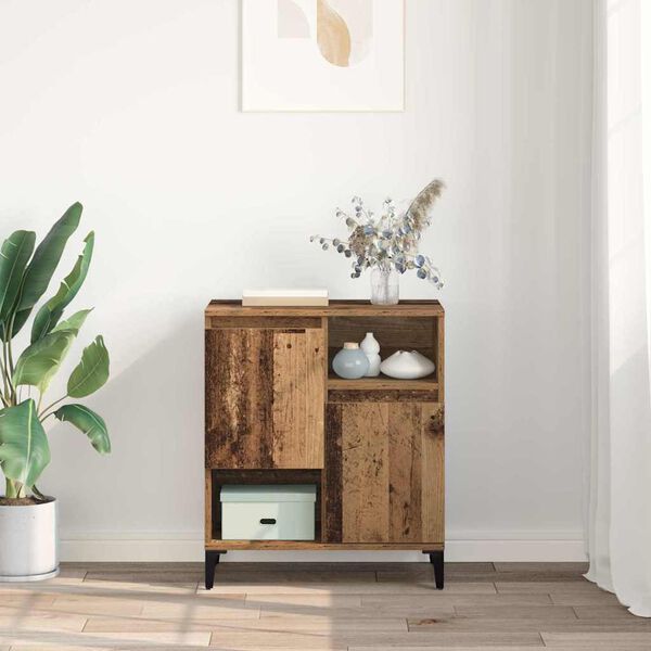 vidaXL Sideboard Old Wood 60 x 35 x 70 cm Engineered Wood