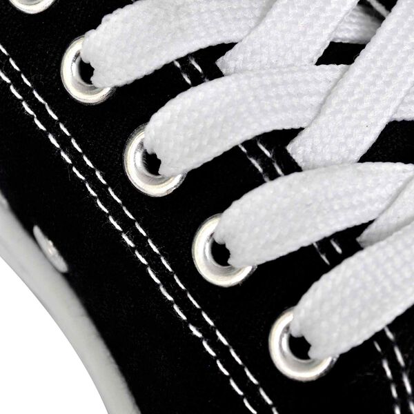 vidaXL Shoes Black 38 Fabric