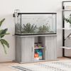 vidaXL Aquarium Stand Grey Sonoma 101x41x58 cm Engineered Wood