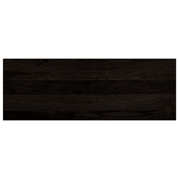 vidaXL Stair Treads 12 pcs Dark Brown 70x30x2 cm Solid Wood Oak