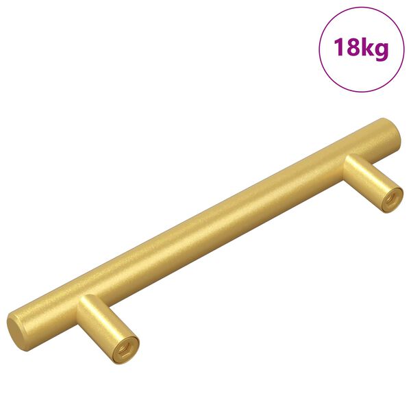 vidaXL Cabinet Handle 510 pcs Gold 150 mm Stainless Steel