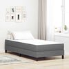 vidaXL Bed Mattress with Mattress Light Grey 100 x 200 cm Fabric