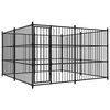 vidaXL Outdoor Dog Kennel 300x300x185 cm
