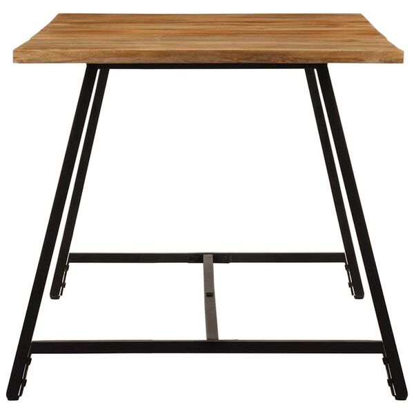 vidaXL Dining Table 160x80x75 cm Solid Wood Mango