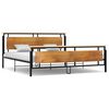 vidaXL Bed Frame without Mattress Metal 200x200 cm