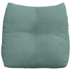 vidaXL Back Pillow Sea Green 45 x 24 x 50 cm Velvet