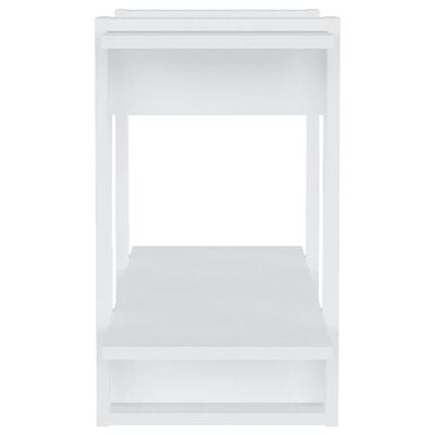 vidaXL Book Cabinet/Room Divider High Gloss White 80x30x51 cm