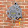 Hozelock Wall Mounted Hose Reel 30 m with 15 m Hose