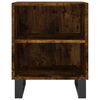vidaXL Bedside Cabinets 2 pcs Smoked Oak 40x30x50 cm Engineered Wood