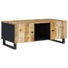 vidaXL Coffee Table 100x54x40 cm Solid Wood Mango&Engineered Wood