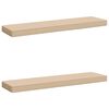 vidaXL 2-Piece Bench Cushions VUGHT 2 pcs 100% Polyester Cream