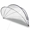 vidaXL Pool Dome Folding Manual Transparent 430 x 430 x 210 cm PVC