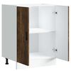 vidaXL Kitchen Base Cabinet&nbsp;Porto Smoked Oak Engineered Wood