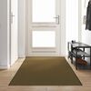vidaXL Doormat Other Brown and Black 120 x 350 cm Polyamide and PVC