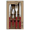 Lou Laguiole 24-Piece Cutlery Set Comptoir Red