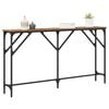 vidaXL Console Table Old Wood 140 x 23 x 75 cm