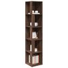vidaXL Corner Cabinet Brown Oak 33x33x164.5 cm Engineered Wood