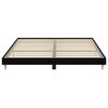 vidaXL Bed Frame without Mattress Black 180x200 cm Super King Engineered Wood