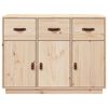 vidaXL Sideboard 100x40x75 cm Solid Wood Pine