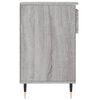vidaXL Shoe Cabinet Grey Sonoma 102x36x60 cm Engineered Wood