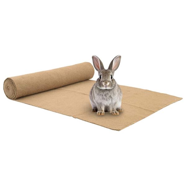 vidaXL Hemp Mat for Rodents 1x5 m 5 mm